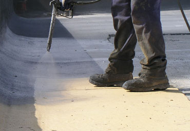 coating systems over New Haven spray foam roof systems