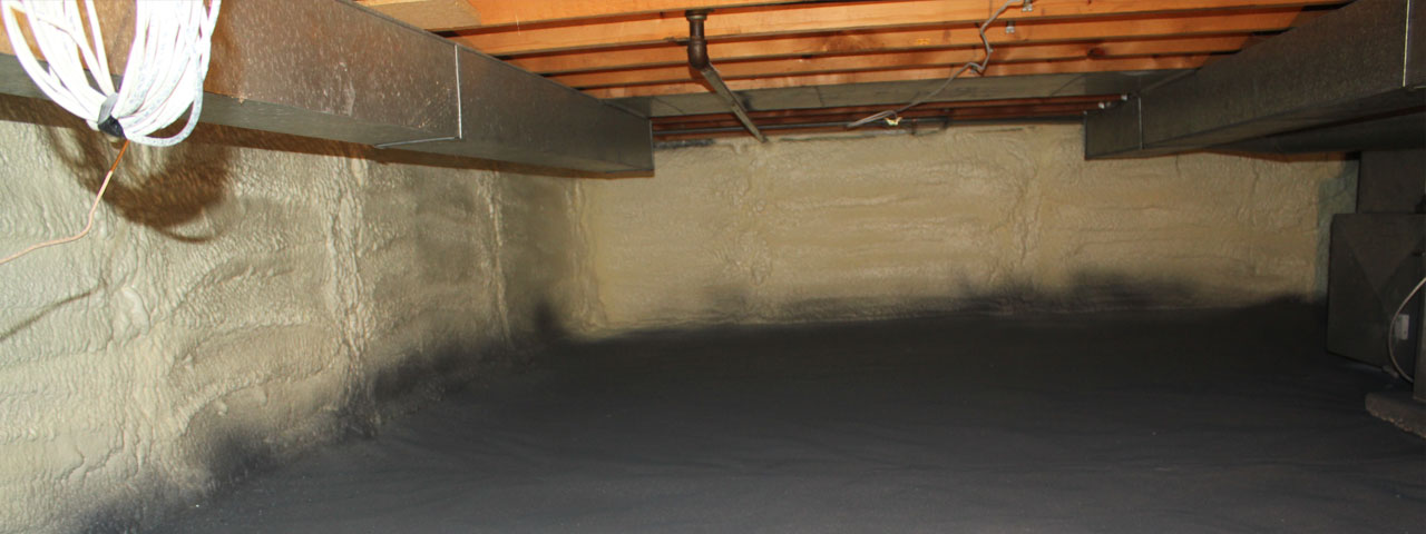 New Haven spray foam insulation for crawl spaces